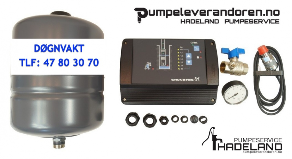 Grundfos Pumpe Med Trykktank